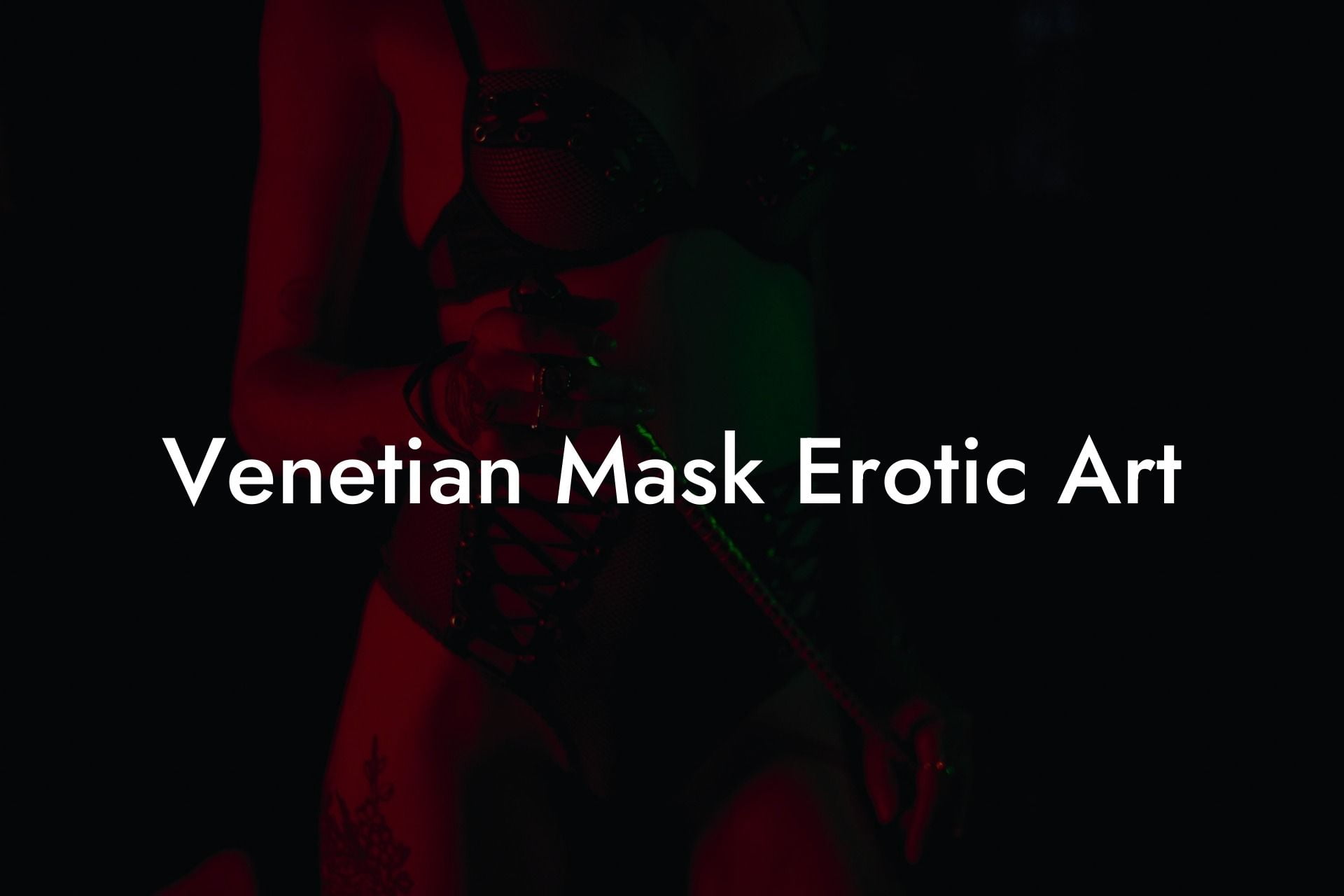 Venetian Mask Erotic Art