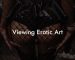 Viewing Erotic Art