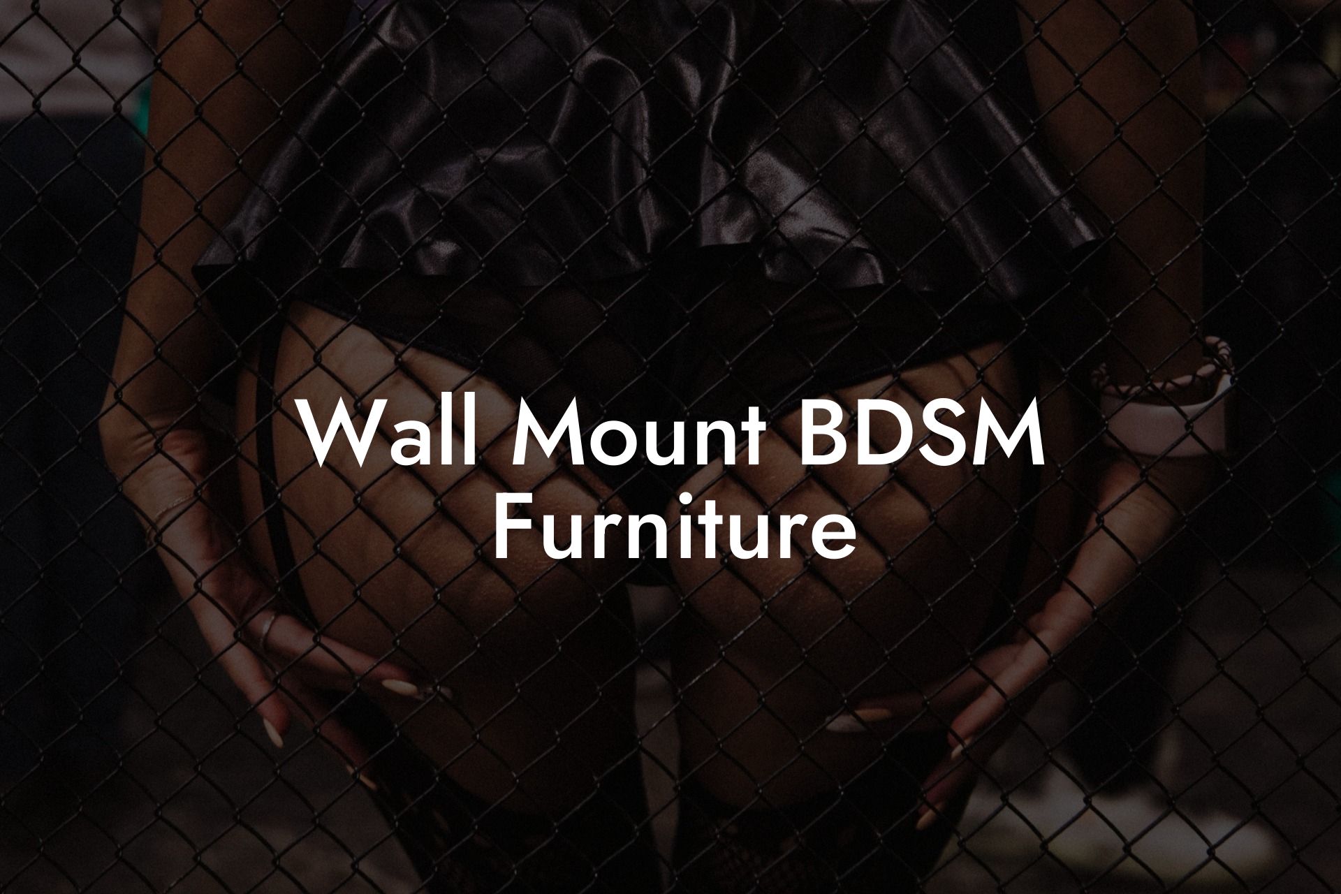 Wall Mount BDSM Furniture