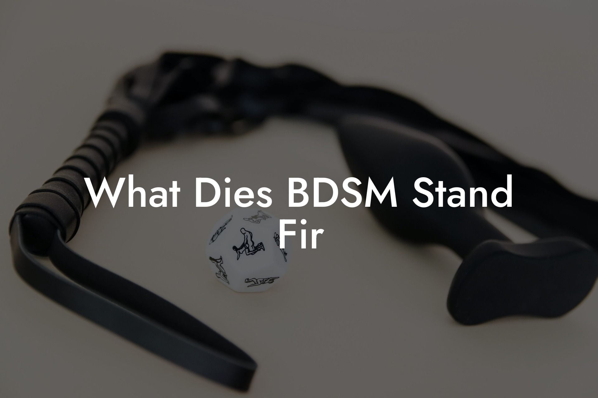 What Dies BDSM Stand Fir