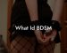 What Id BDSM