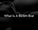What Is A BDSM Brat