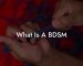 What Is A BDSM