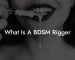 What Is A BDSM Rigger