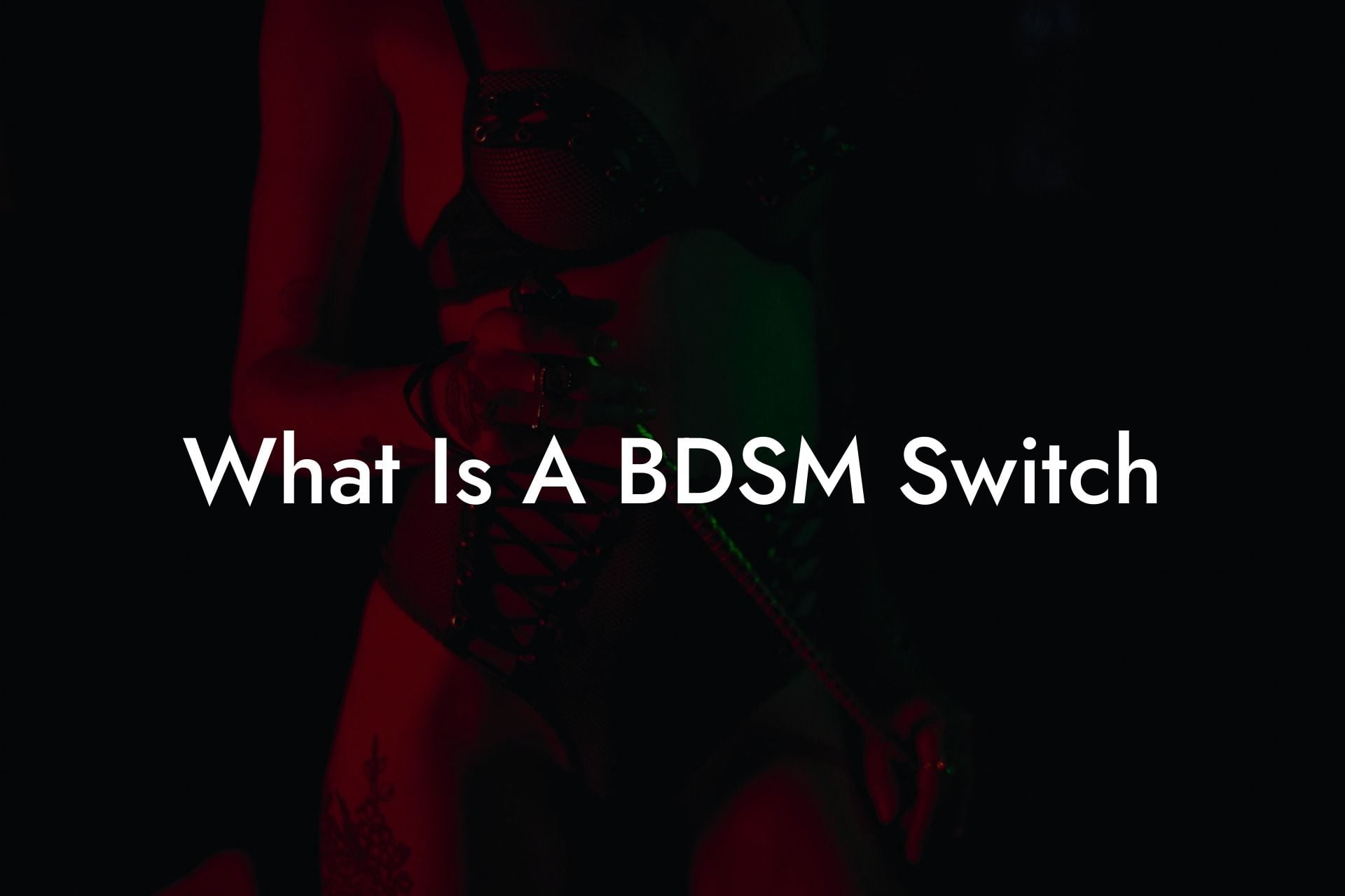 What Is A BDSM Switch