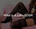 What Is A Little BDSM