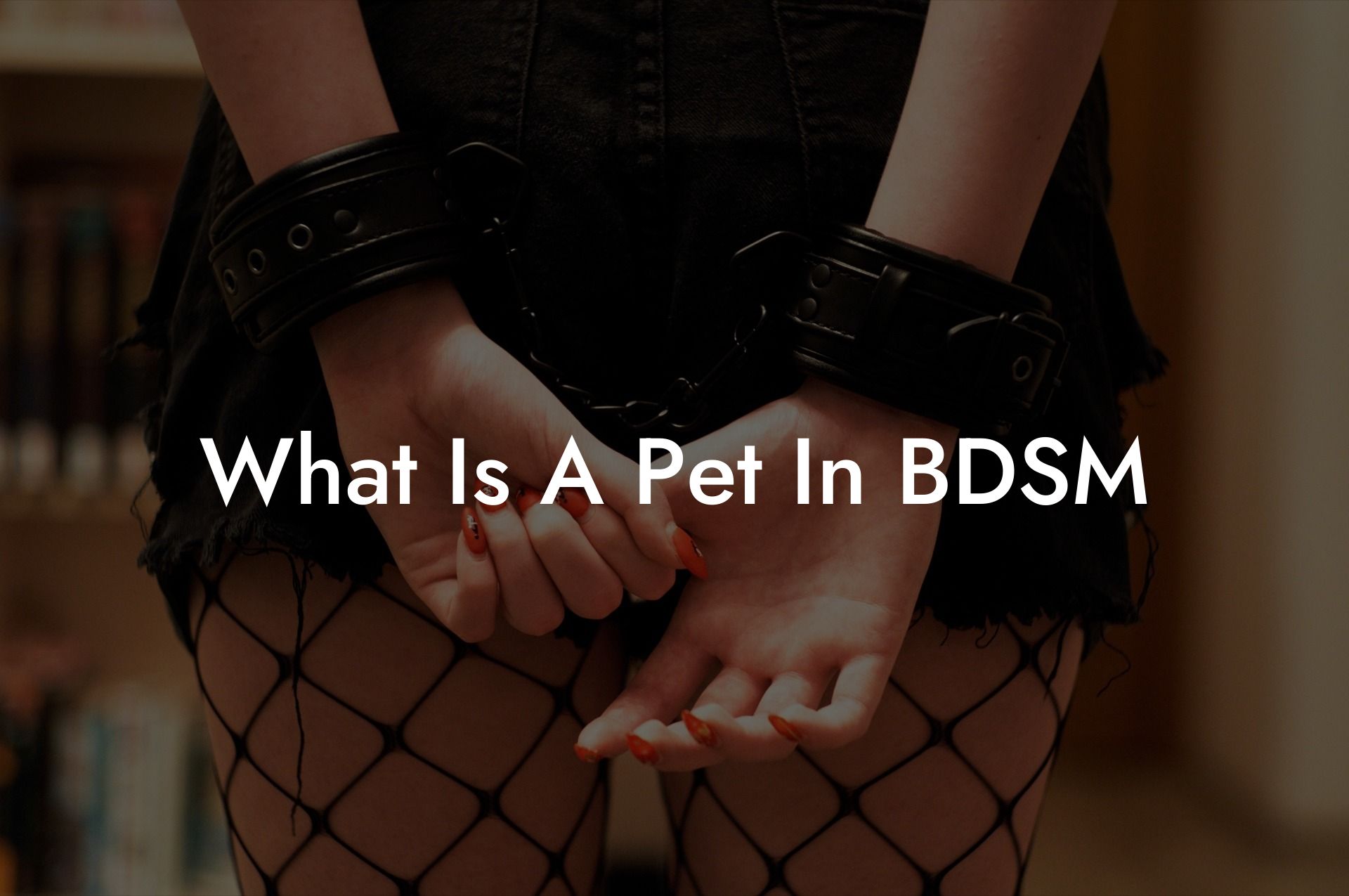 What Is A Pet In BDSM