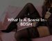 What Is A Scene In BDSM
