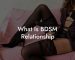 What Is BDSM Relationship