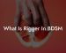 What Is Rigger In BDSM