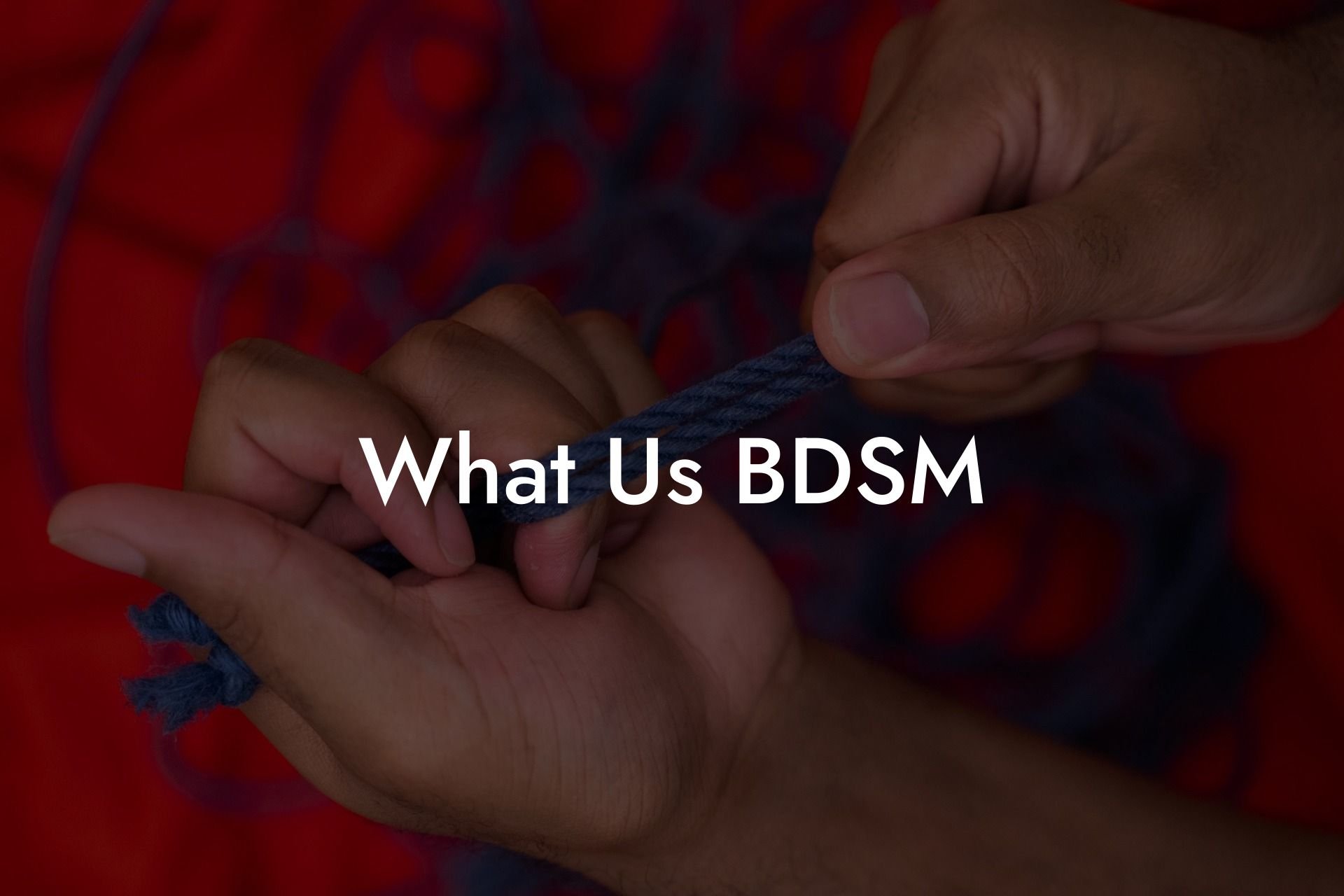 What Us BDSM