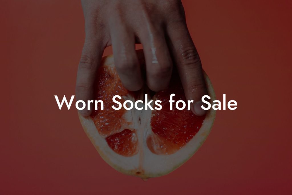 Worn Socks for Sale