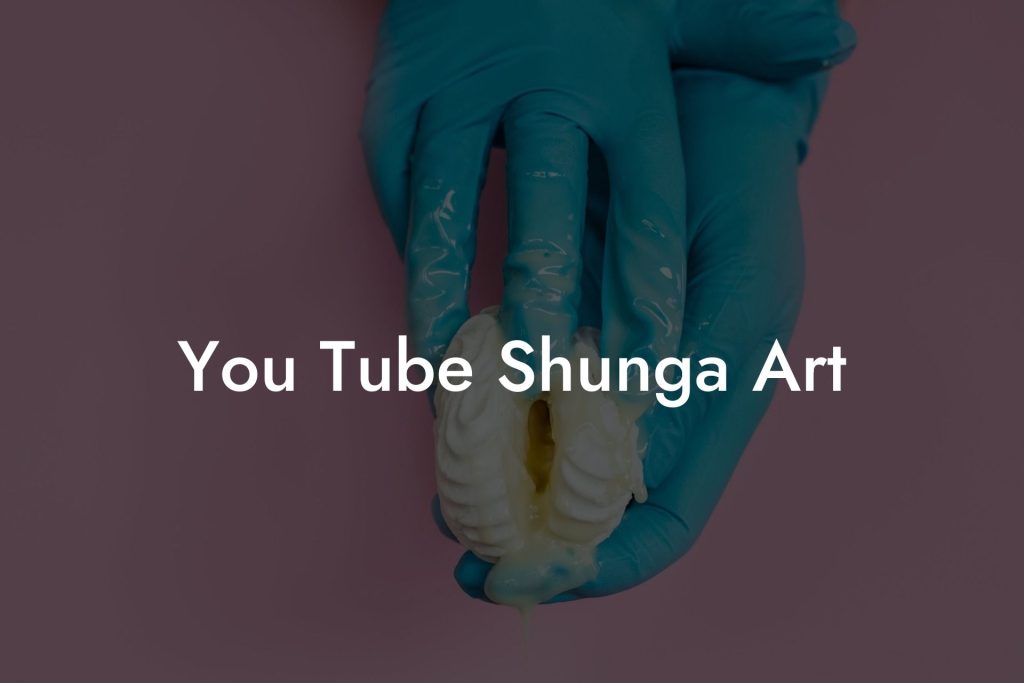 You Tube Shunga Art